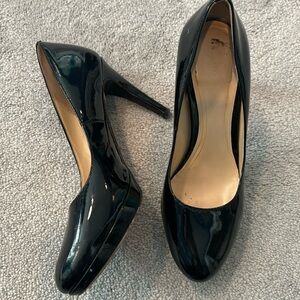 Cole Haan Nike Air black pumps